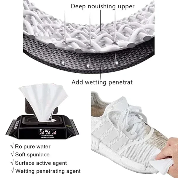 SHOE CLEANING WIPES