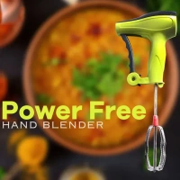 NO POWER BLANDER Power Free Hand Blender with Stainless Steel Blades |  (140)