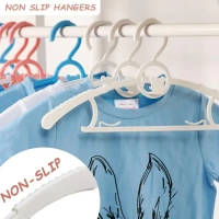 5PCS ADJUSTABLE HANGER Large Dress Hanger Plastic Adjustable Cloth Hanger (5 pcs Set) (1908)