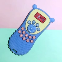 REMOTE SHAPE TEETHER Silicone Remote Shape Baby Teether (1 Pc) (1639)