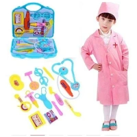 DOCTOR KIT BRIEFCASE Kids Doctor Set Toy Game Kit for Boys and Girls Collection (Multicolour) (1833)