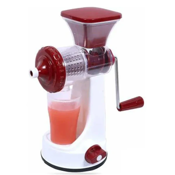 JUICER Manual Fruit Vegetable Juicer with Juice Cup and Waste Collector