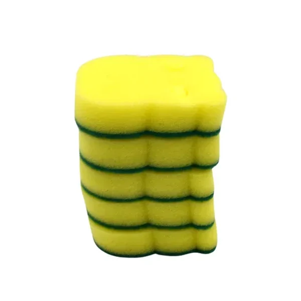 5PCS CLEANING SCRUB SPONGE