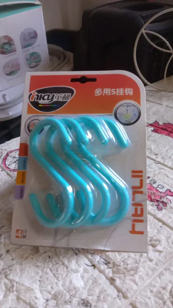 4PCS S SHAPE HOOK