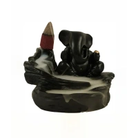 GANESH SMOKE FOUNTAIN,  Ganesh Smoke Fountain – Decorative Backflow Incense Burner (1777)