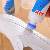 WHITE SHOE POLISH 75ML WHITE SHOE BRIGHTENER WITH REMOVAL OF DIRT  (1550)