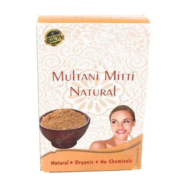 80G NATURAL MULTANI MITTI 100% Natural & Tested Premium Multani Mitti Powder I Fuller's Earth I Face Clay