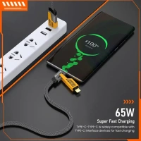 4IN1 FAST CHARGING CABLE,  4-in-1 Fast Charging Cable – Multi-Device Power, One Cable Solution (1812)