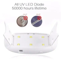 LED NAIL LAMP Professional Intelligent Automatic LED UV Curing Nail Art Lamp  (1156)