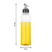 1LTR OIL DISPENSER Oil Dispenser Transparent Plastic Oil Bottle | 1 Liter (1853)
