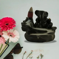 GANESH SMOKE FOUNTAIN,  Ganesh Smoke Fountain – Decorative Backflow Incense Burner (1777)
