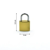 20MM COPPER LOCK Solid Imitation Copper Lock,  20MM Solid Imitation Copper Lock – Durable & Secure (1850)