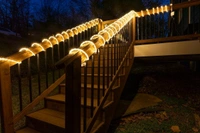 10M LED ROPE LIGHT, 10 Meter LED Rope Light | Flexishine Plug & Play Flexible Rope Light for Indoor & Outdoor Decoration – False Ceiling, Balcony, Diwali, Christmas (Warm White)(2524)