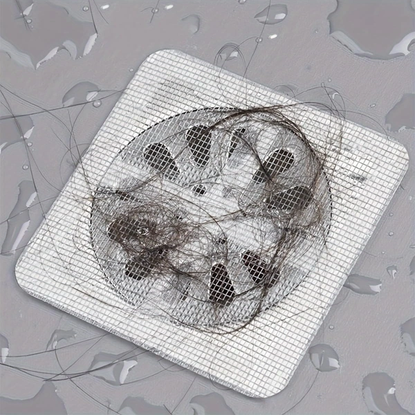10PCS DRAIN COVER, Sink, Shower & Floor Strainers for Hair & Debris – Reusable Silicone Drain Filters (1635)