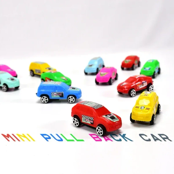 12PCS PUSH BACK CAR, Title: 12-Piece Push Back Toy Car Set – Mini Racing Vehicles for Kids(894)