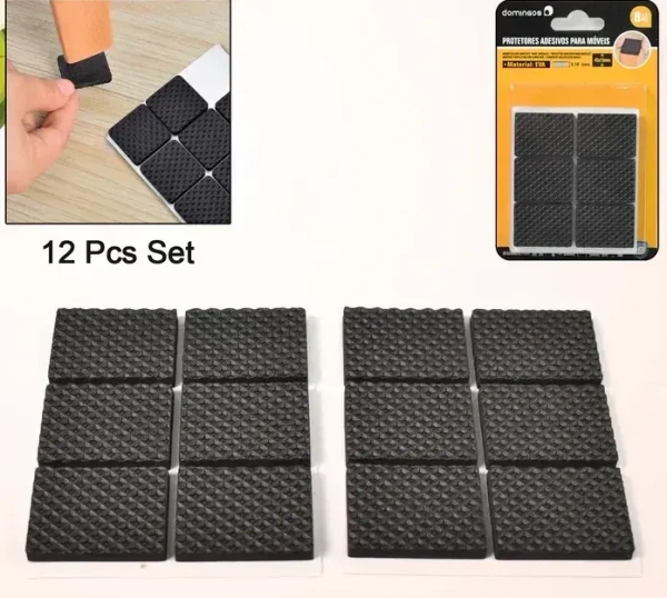 12PCS FURNITURE PAD Furniture Protection Pad (12 Pcs Set) (1910)