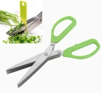 5 BLADE KITCHEN SCISSORS,  5-Blade Kitchen Scissors – Effortless Chopping & Quick Meal Prep(1000)
