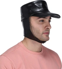 Rain Cap Classic Monsoon Earflap Hat For Complete Rain Protection  (617)