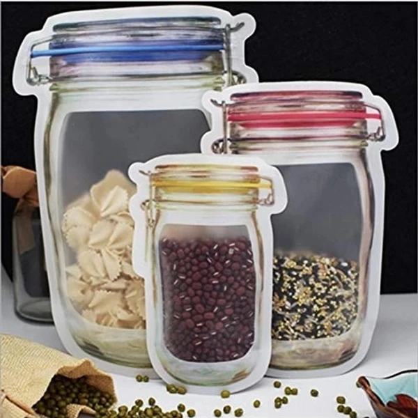 3PCS JAR SHAPE POUCH