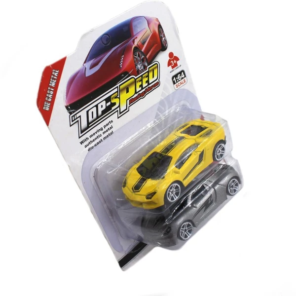 2PCS METAL CAR TOP SPEED