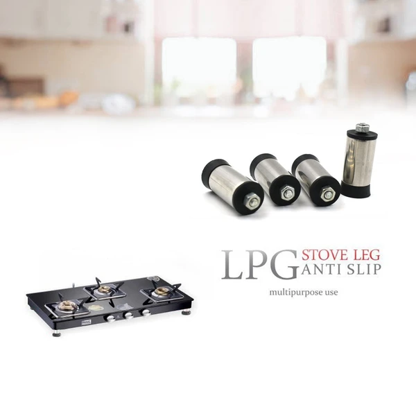 4PCS STOVE LEG - Silver