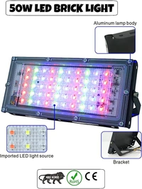 LED BRICK LIGHT MULTI,  LED Brick Light Multi – Colorful Outdoor & Decorative Lighting (1)