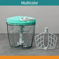 QUICK CHOPPER 1 LTR, Quick Chopper 1 Litre – Manual Hand Pull Food Chopper for Vegetables & Fruits (222)