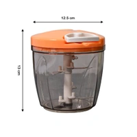 QUICK CHOPPER 1 LTR, Quick Chopper 1 Litre – Manual Hand Pull Food Chopper for Vegetables & Fruits (222)
