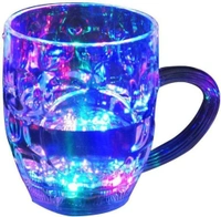 INDUCTIVE RAINBOW COLOUR CUP, Inductive Rainbow Color Cup – Light Up Your Drink with Style (199)