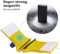 MAGNETIC WINDOW CLEANER,  Magnetic Window Cleaner – Dual-Sided Glass Cleaning Tool (607)