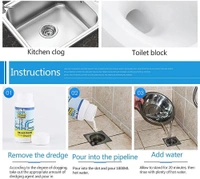 DRAIN CLEANER BOTTEL,  Drain Cleaner Bottle – Powerful Solution for Clogged Drains & Pipes (817)