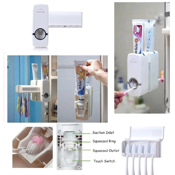 AUTOMATIC TOOTHPASTE SQUEEZING DEVICE