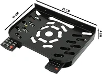 SETTOP BOX STAND,  Set-Top Box Stand – Wall-Mounted Shelf for Safe & Organized Setup (142)