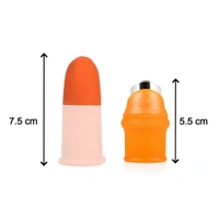 THUMB CUTTER, Title: Thumb Cutter for Vegetables – 2 Pcs Set for Easy & Safe Cutting (1155)
