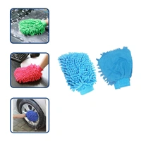 MICROFIBER GLOVES, Microfiber Cleaning Gloves – Reusable Dusting & Polishing Gloves for Home & Car (114)