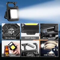 METAL KEYCHAIN LIGHT, Durable Metal Keychain with LED Light (834)