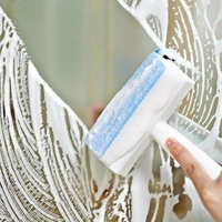 2IN1 GLASS WIPER BRUSH 2 IN 1 GLASS WIPER CLEANING BRUSH MIRROR GROUT TILE CLEANER  (1142)