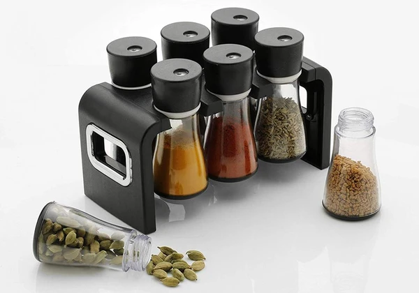 6PCS SPICE RACK