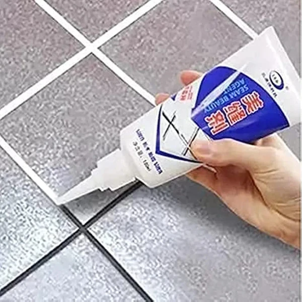 TILES TUBE SEAM BEAUTY AGENT Waterproof Tile Gap / Crack / Grout Filler 