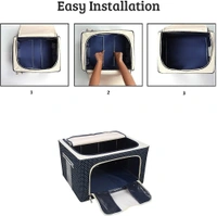 66L CLOTH ORGANIZER, 66L Cloth Organizer – Spacious & Durable Storage Solution (626)