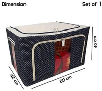 66L CLOTH ORGANIZER, 66L Cloth Organizer – Spacious & Durable Storage Solution (626)
