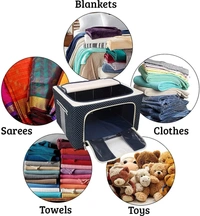 66L CLOTH ORGANIZER, 66L Cloth Organizer – Spacious & Durable Storage Solution (626)