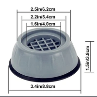 WASHING MACHINE PAD BOX,  Durable Washing Machine Pad Box – Anti-Vibration & Noise Reduction (669)