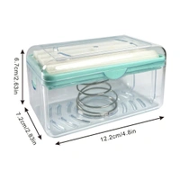 MULTIFUNCTION SOAP BOX,  Multifunction Soap Box – Drainable & Portable Soap Holder for Bathroom & Travel (999)