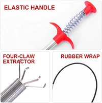 DRANAGE SPRING 6FT, 6FT Drainage Spring – Flexible Pipe Cleaning Tool (404)