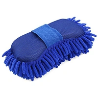 MICROFIBER DUSTER BLUE Multipurpose Microfibre Wash & Dry Cleaning Sponge, 1 Piece (441)