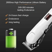 HAIR TRIMMER DIGITAL,  Digital Hair Trimmer – Precision Grooming with LED Display (1152)