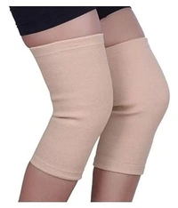 ELASTIC TUBULAR KNEE SUPPORT, (XL) Knee Cap for Knee Support (957) - XL, Double Spanish White, 1 Pair