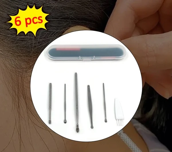 6PCS EAR CLEANING TOOL