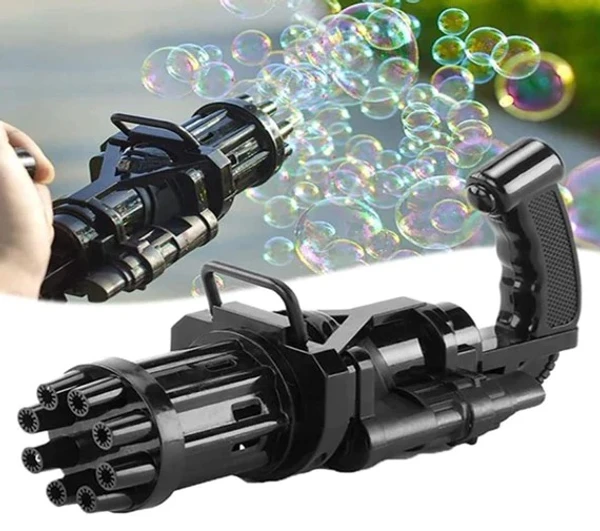 ELECTRIC BUBBLE GUN With Battries